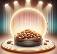 تصویر 1 از فروش مغز بادام سنگی + کیفیت ویژه